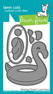 Lawn Fawn Flamingo Floatie Die