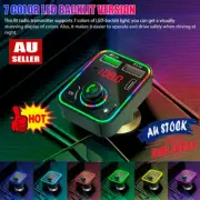 Car Bluetooth FM Transmitter Wireless USB Charger MP3 Player Handsfree Kit NVH