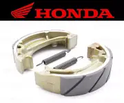 Set of (2) Honda Water Grooved REAR Brake Shoes and Springs #06430-GN1-731