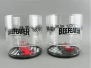 BEEFEATER London Dry Gin Collectible Indy Car IRL Plastic Tumbler Glass Lot NEW
