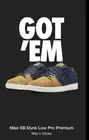 Nike SB Dunk Low Pro PRM 90s Backpack Navy Desert Ochre DX6775-400 Size 9 NEW DS