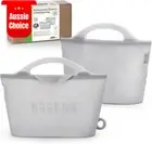 Silicone Microwave Steamer Sterilizer Bags 2000ml Baby Bottles Teethers 2Pc
