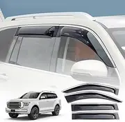X-CAR Weathershields for GWM Tank 500 Tank500 2024-2025 Car Weather Shields Wind Deflectors Window Sun Visor 4 Pcs Extreme Dark