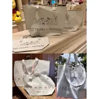 在飛比找蝦皮購物優惠-香港迪士尼100週年限定號購物袋（大中小）三款