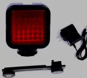 LED IR Infrared Night Vision Camera Rechargeable Video Ghost Light Illuminator