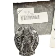NIB Wendell August Forge Metal Pewter Blessed Guardian Angel Pin Brooch 13221123