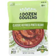 A Dozen Cousins Classic Refried Pinto Beans 10 Oz