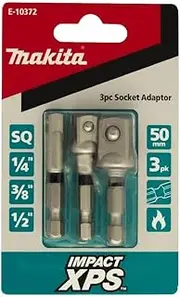 [Makita] Impact XPS Socket Adapter, Assorted (Pack of 3)