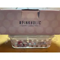 在飛比找蝦皮購物優惠-全新Pinkholic三麗鷗玻璃餐盒