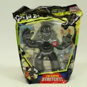 Heroes Of Goo Jit Zu Black Panther Marvel Hero Pack Action Figure New