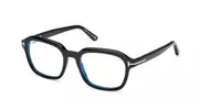 Tom Ford FT6060-B Blue-Light Block 001 Men's Glasses Black Size 53 - Private Health Rebate - Blue Light Block Available