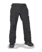 Volcom Wildling Women's Snow Pants, Black, Large