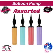 Balloon Pump for Party Latex Inflatable Toys Foil Balloons Air Balls Hand New AU