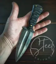 Handmade Dagger Knife (Rare find) High Carbon D2 Steel