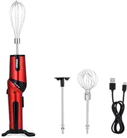 TODO Cordless Rechargeable Hand Mixer Whisk Handheld Electric Egg Beater Blender HS-3805A