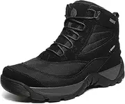 [Wcxixo] Men Waterproof Tactical Training Boots, Outdoor Lace-up Sports Durable Breathable Men's Mountaineering Desert Boots, for Hiking Quick Dry Desert Boots