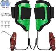 Tuxxjzm Tree Climbing Spikes Set Tree Climbing Gear Ergonomic Climbing Spurs Spikes Washable Professional Tree Climbing Tool Set For Gardening Fruit Picking Adventure