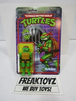 Teenage Mutant Ninja Turtles RAPHAEL Retro Figure, Super7 ReAction
