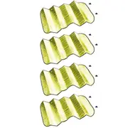 4PK Car Windscreen Sun Visor Reflective Shade/Interior Windshield Gold/Silver
