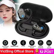 Open Ear Headphones Wireless Earphones Bluetooth Air Bone Conduction Headset Mic