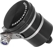 Motorcycle Brake Master Fluid Reservoir Oil Fluid Cup, Brake Fluid Universal Fit for Suzuki GSXR600/750 GSXR1000 (A (black))