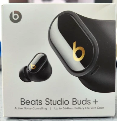 Beats Studio Buds+ Active Noise Cancelling/36h-Black-Gold RGLP $169.99