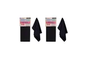 2x White Magic Reusable 70cm Tea Towel Absorbent Cleaning Drying Cloth Midnight