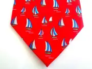 NEW WITH TAGS SALVATORE FERRAGAMO SILK TWILL TIE.