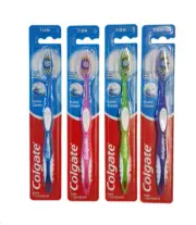 4 Colgate Toothbrush Extra Clean Full Head FIRM Toothbrushes #95 HARD Bristles