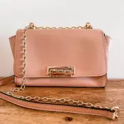New! Retail $325 Zac Posen Eartha Mini Chain Leather Shoulder Bag