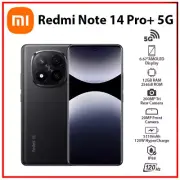 (New) Redmi Note 14 Pro+ Plus 5G 12GB+256GB BLACK Dual SIM Android Cell Phone