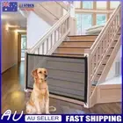 AU Folding Dog Fence Pet Safety Gate Stair Mesh Enclosure Net Portable Dog Fence