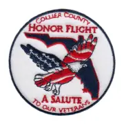 COLLIER COUNTY HONOR FLIGHT SHOULDER PATCH