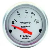 Auto Meter 2-1/16 Ultra-Lite Fuel Level Gauge
