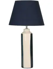 [Lexi Lighting] Asha Ceramic Table Lamp in Blue