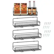 Spice Rack Holders Organizer for Wall Mount,Hanging Spice Shelf Storage Racks...