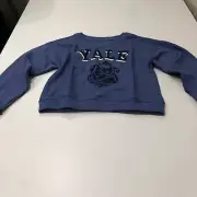 Yale University Girls Fleece Sweatshirt Little Kid Blue Size 10/12
