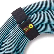 Super-Stretch Straps, 24" (4 Pack) - Elastic Hook and Loop Cinch Straps - Garde