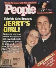 PEOPLE WEEKLY MAG: Jerry Seinfeld/ Jessica Sklar Engaged; BN In COLTR SLV +CBB