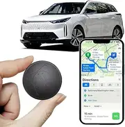 Mini GPS Tracker for Vehicles - Car GPS Trackers Portable Real Time Magnetic GPS Tracking Device,No Monthly Fee/No Subscription, Hidden Full Global Coverage Location Trackers for Car,Kids,Dogs.Trucks