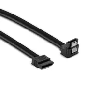 Cruxtec STL50-BK Right Angled SATA 6Gbs Data Cable - 50cm [STL50-BK]