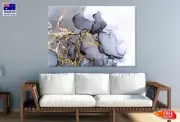 Black & Gold Lines Abstract Art Wall Canvas Home Decor Australian Made Quality