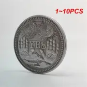 1~10PCS Yes or No Prediction Decision Coin Ouija All-Seeing Eye or Death Angel G