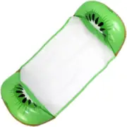 WHAMVOX 1Pc Floating Bed Portable Pool Backrest Inflatable Floating Row Swimm...