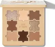 SHEGLAM 8-Color Shimmer Matte Eyeshadow Palette Smooth Blendable Jazy Jigsaw Eyeshadow Palette-Love N' Taupe