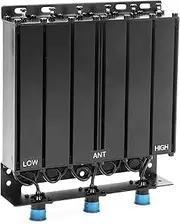 400-470MHz UHF Duplexer, 50W Radio Repeater Duplexer for Radio Repeater Systems, Pre-Set Low Frequency 462MHz and High Frequency 472MHz, N Female Connectors