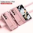 For Samsung Galaxy Z Fold6 Fold5 Fold4 Shockproof Tempered Glass Hard Case Cover
