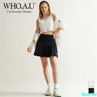 在飛比找Yahoo!奇摩拍賣優惠-Classy Girl[WHO.A.U] 褶邊短裙 WHWH