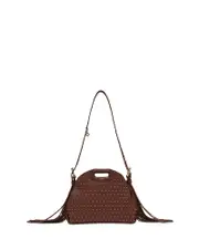 Maje Miss M Mini Leather Studded Bag