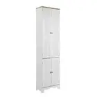 Buffet Sideboard Kitchen Cupboard Storage Cabinet Pantry White